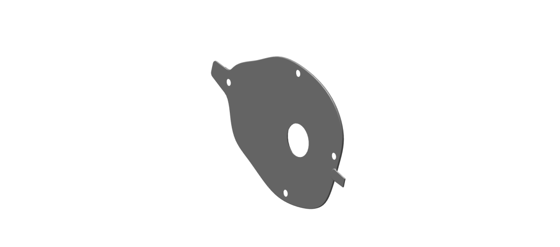 884001 - COVER, KICKSTART SHAFT - SHOT BLASTING