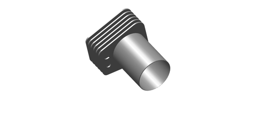 888171 - CYLINDER BARREL AND PISTON WITH RING
