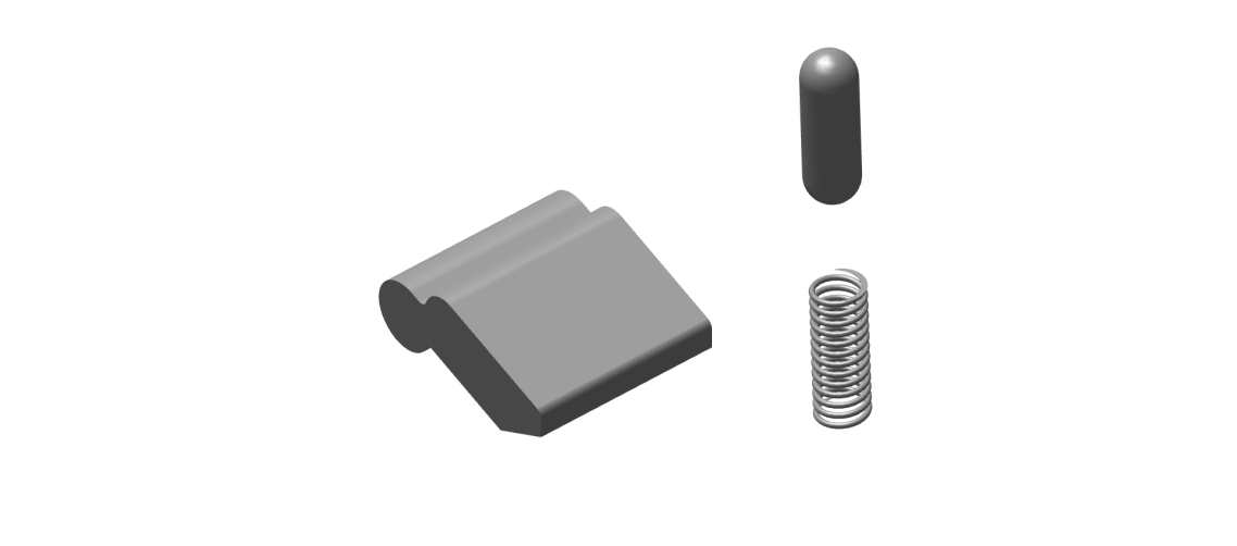 888182 - KICK PAWL PLUNGER AND SPRING KIT