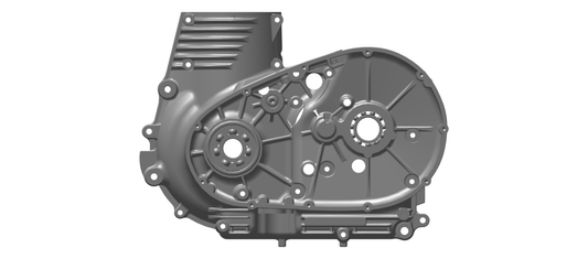 Royal Enfield 888233 - Crankcase set assembly LH & RH with bearings for Bullet 350 & Classic 350