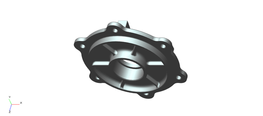 ROYAL ENFIELD 891062 - ADAPTOR REAR SPROCKET TEXTURE SILVER FOR THUNDERBIRD 350/500, CLASSIC 350/500, BULLET 350/500 & RUMBLER 500