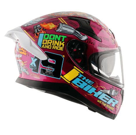 AXOR XBHP #Theninteen Helmet Pink White