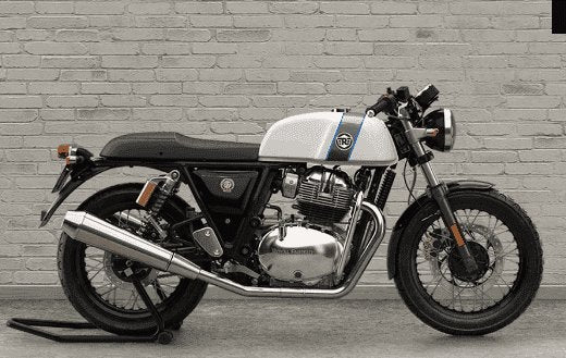 Royal Enfield Silver Large Engine Guards For Continental GT 650