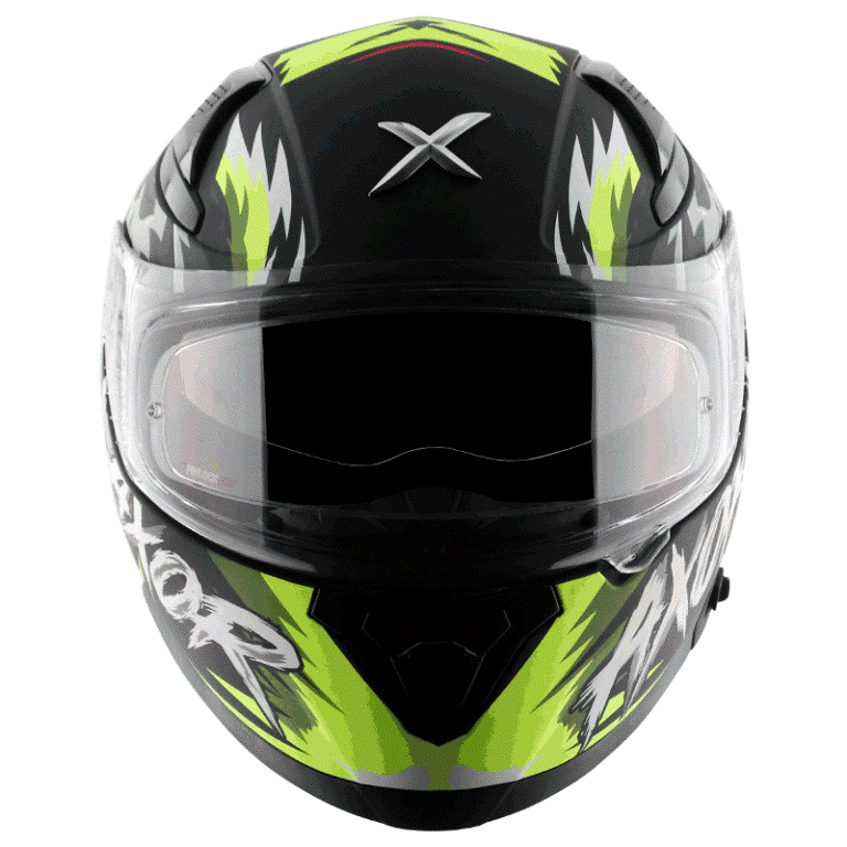 Apex Falcon Helmet Dull Black Neon Yellow
