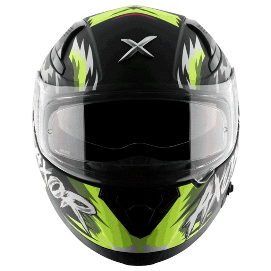 Apex Falcon Helmet Dull Black Neon Yellow