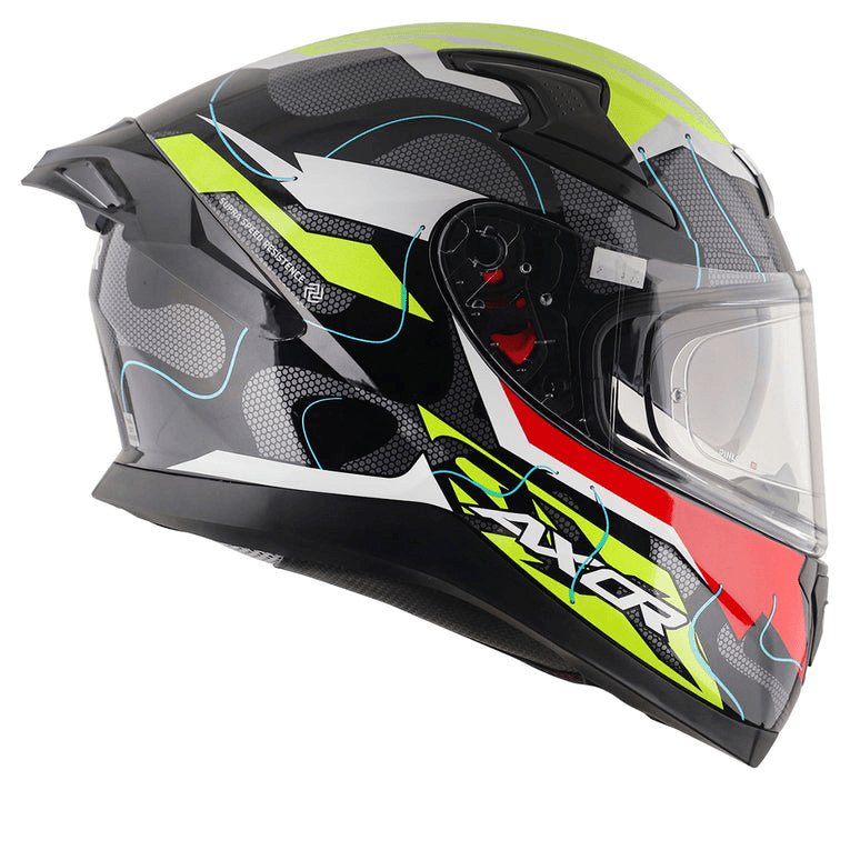 AXOR Apex Dynamo Helmet Black Neon Yellow