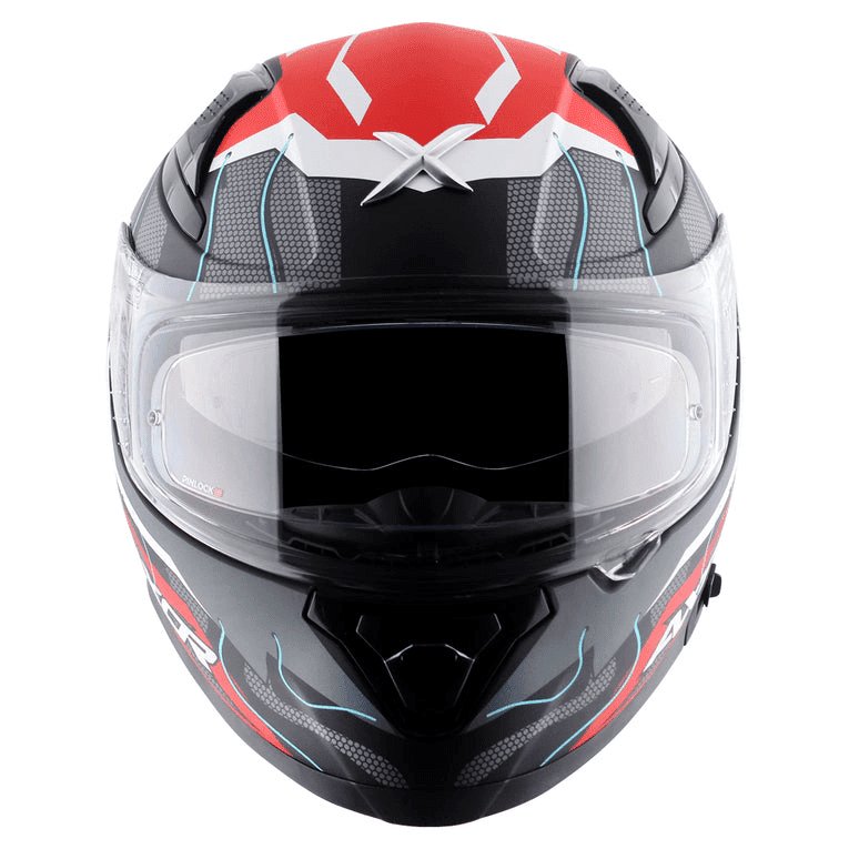 AXOR Apex Dynamo Helmet Dull Black Red