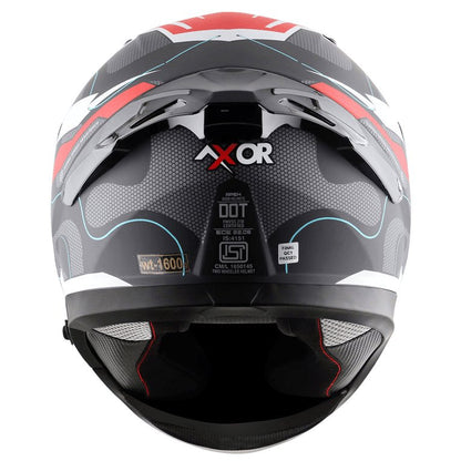 AXOR Apex Dynamo Helmet Dull Black Red
