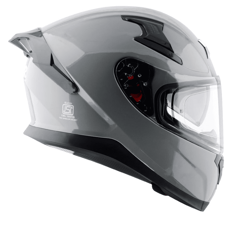 AXOR Apex Solid Cool Grey Color Helmet