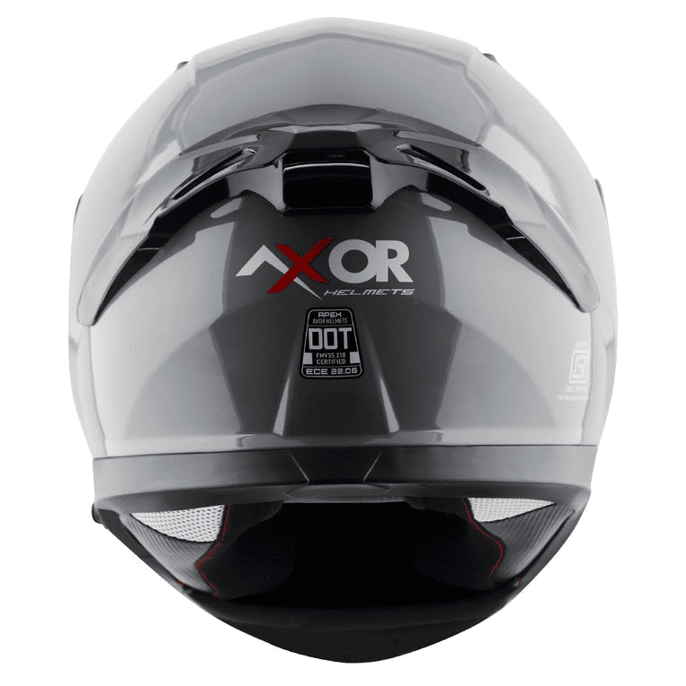 AXOR Apex Solid Cool Grey Color Helmet