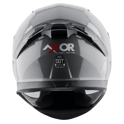AXOR Apex Solid Cool Grey Color Helmet