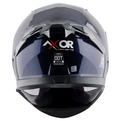 AXOR Apex Solid Deep Blue Color Helmet