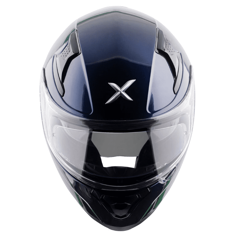 AXOR Apex Solid Deep Blue Color Helmet