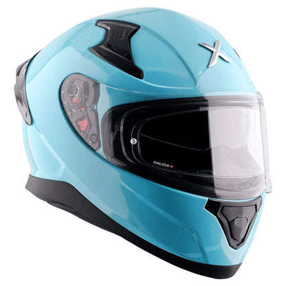 AXOR Apex Solid Hex Blue Color Helmet