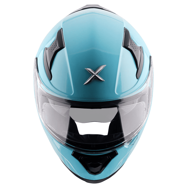 AXOR Apex Solid Hex Blue Color Helmet