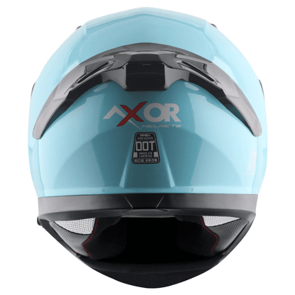 AXOR Apex Solid Hex Blue Color Helmet