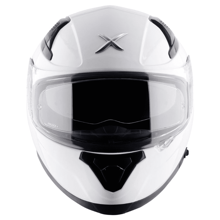AXOR Apex Solid White Color Helmet