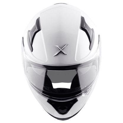 AXOR Apex Solid White Color Helmet