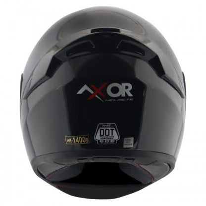 AXOR Rage Glossy Black Helmet Riders Junction