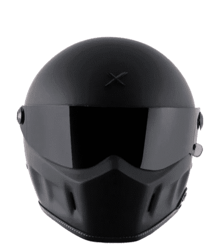 AXOR Retro Dominator Dull Black Helmet Riders Junction
