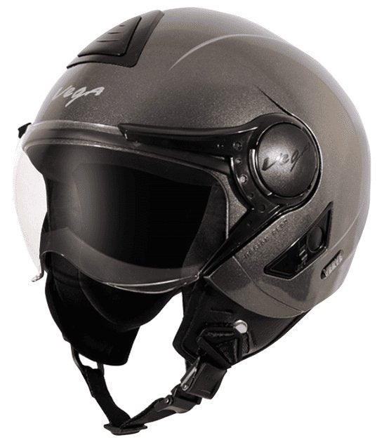 Vega Verve Open Face Anthractive Helmet (ISI Certified)