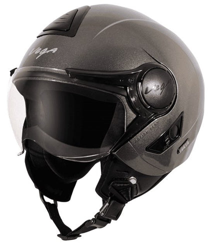 Vega Verve Open Face Anthractive Helmet (ISI Certified)
