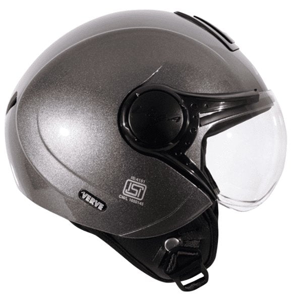 Vega Verve Open Face Anthractive Helmet (ISI Certified)