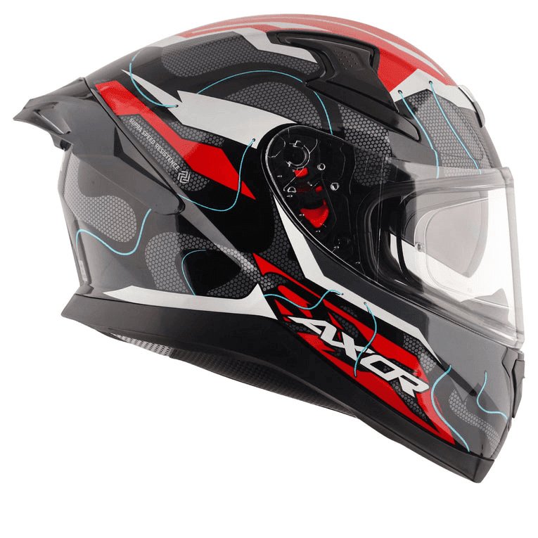 AXOR Apex Dynamo Helmet Black Red