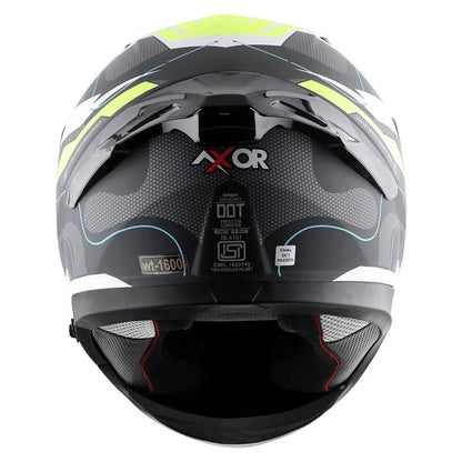 AXOR Apex Dynamo Helmet Dull Black Neon Yellow