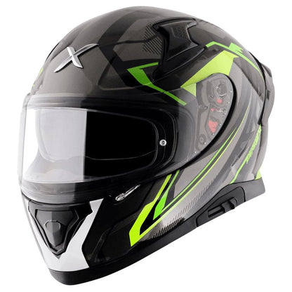 Apex Roadtrip Helmet Black Neon Yellow