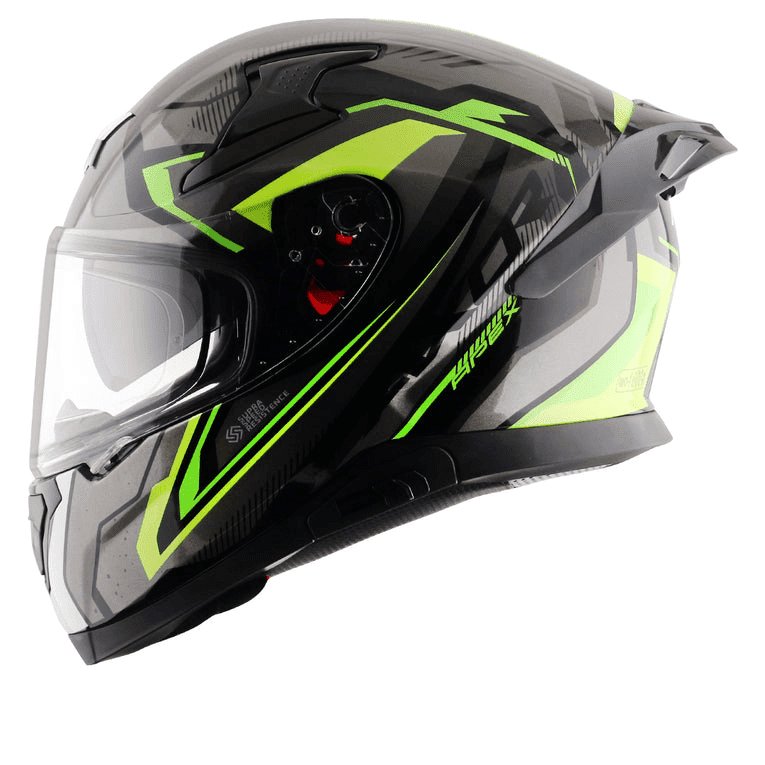 AXOR Apex Roadtrip Helmet Black Neon Yellow