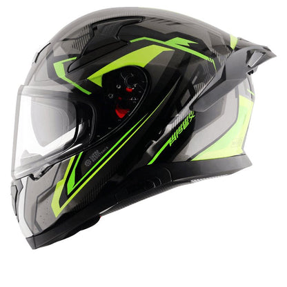 AXOR Apex Roadtrip Helmet Black Neon Yellow