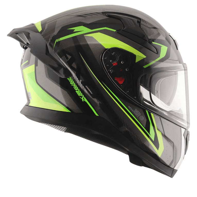 AXOR Apex Roadtrip Helmet Black Neon Yellow