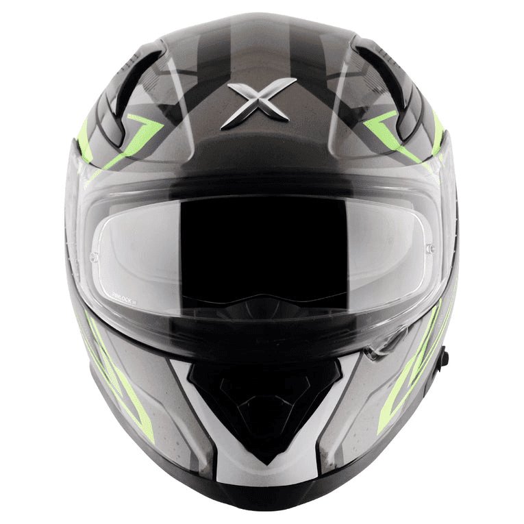 AXOR Apex Roadtrip Helmet Black Neon Yellow