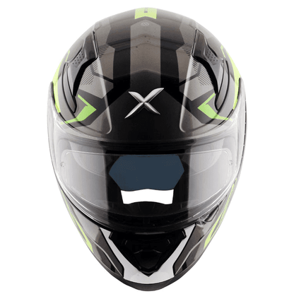 AXOR Apex Roadtrip Helmet Black Neon Yellow
