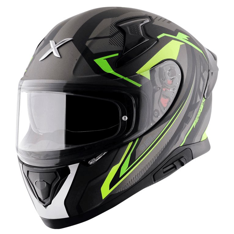 Apex Roadtrip Helmet Dull Black Neon Yellow