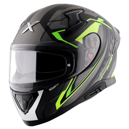 Apex Roadtrip Helmet Dull Black Neon Yellow
