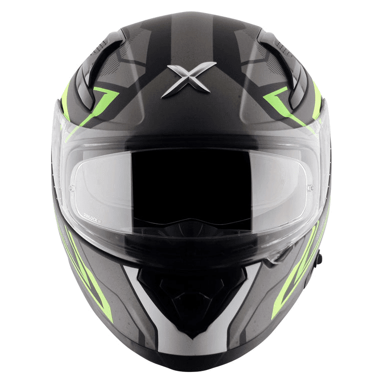 AXOR Apex Roadtrip Helmet Dull Black Neon Yellow