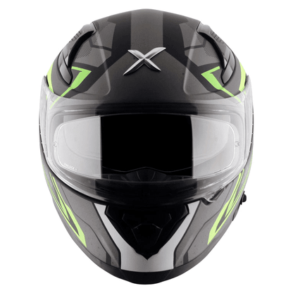 AXOR Apex Roadtrip Helmet Dull Black Neon Yellow