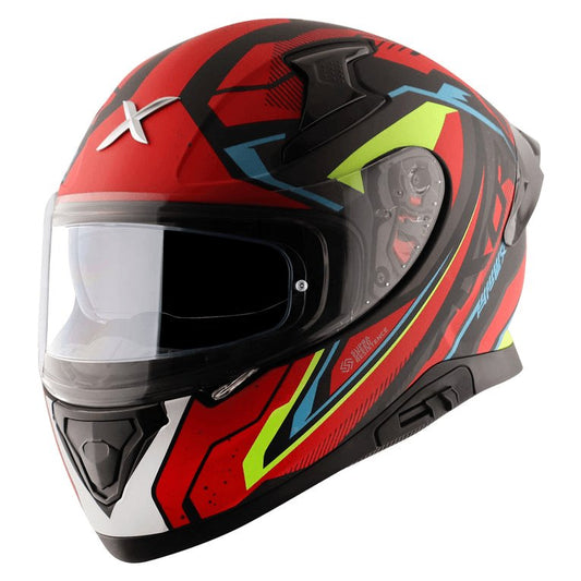 Apex Roadtrip Helmet Dull Black Red