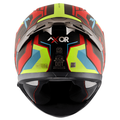 AXOR Apex Roadtrip Helmet Dull Black Red