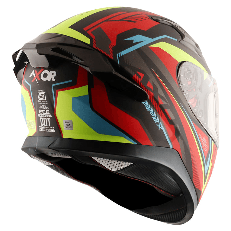 AXOR Apex Roadtrip Helmet Dull Black Red