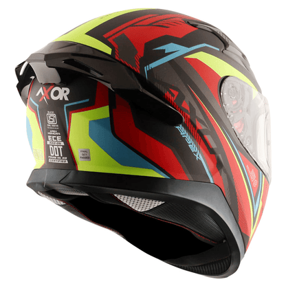 AXOR Apex Roadtrip Helmet Dull Black Red