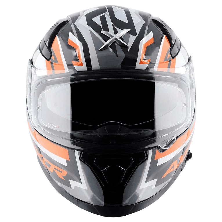 Axor Apex Streak Helmet Black Orange
