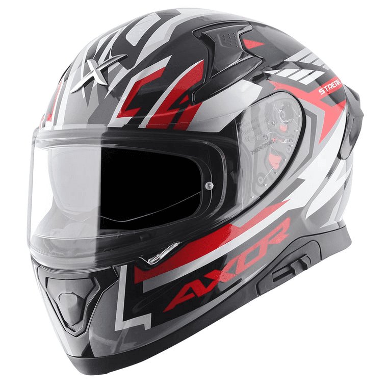 AXOR Apex Streak Helmet Black Red