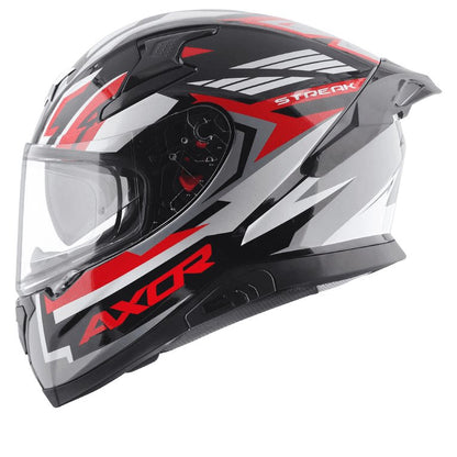 Axor Apex Streak Helmet Black Red