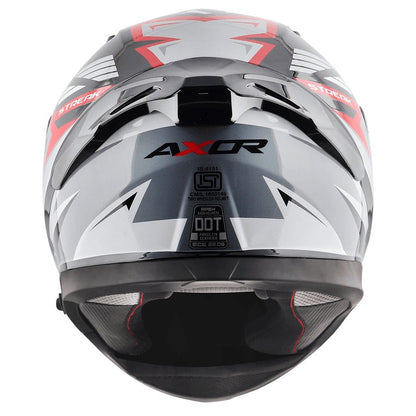 Axor Apex Streak Helmet Black Red