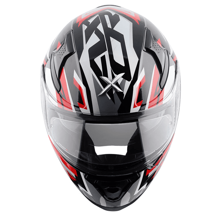 Axor Apex Streak Helmet Black Red
