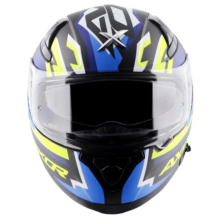 AXOR Apex Streak Helmet Dull Black Blue