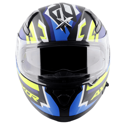 AXOR Apex Streak Helmet Dull Black Blue